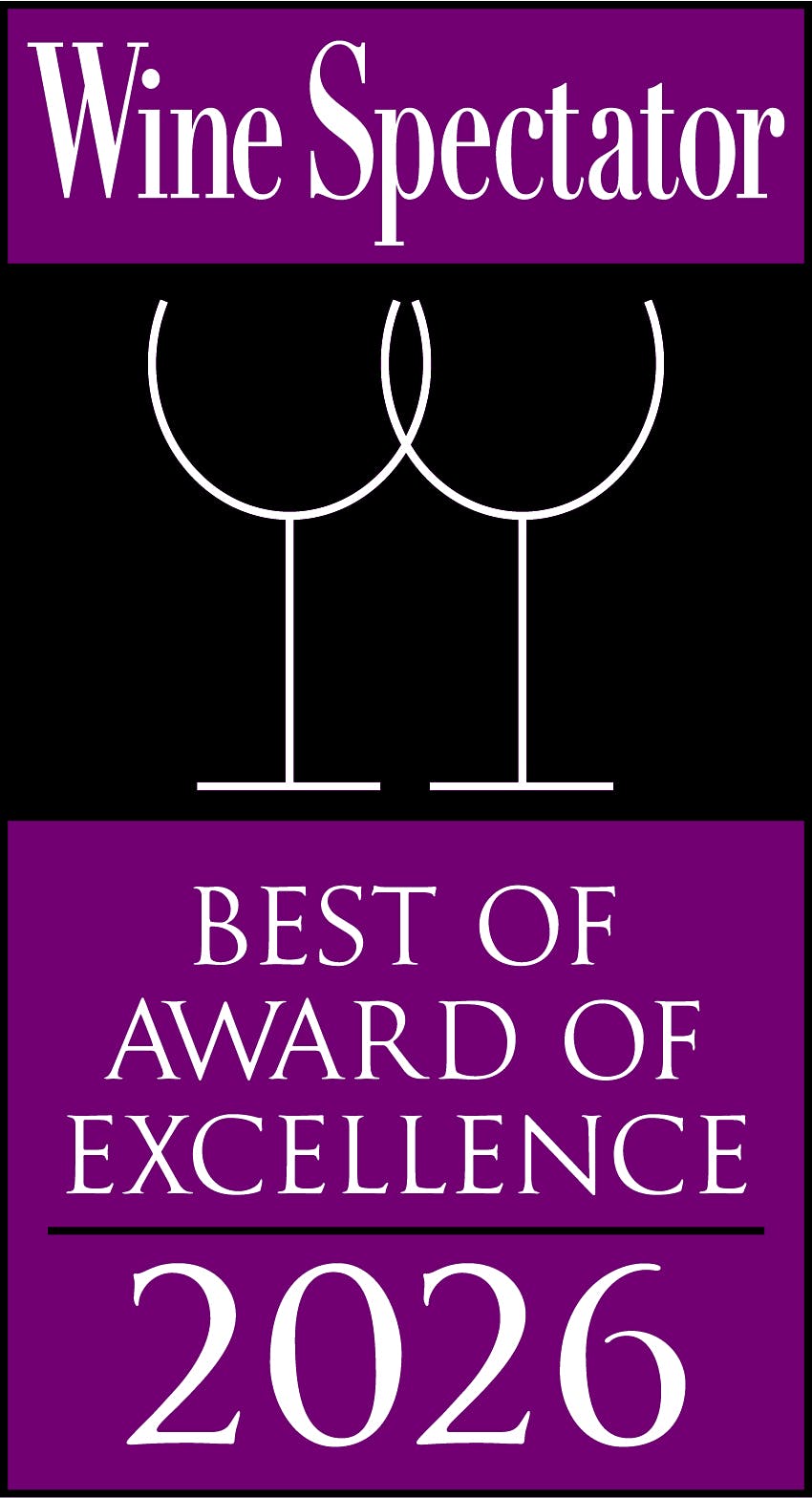 Country Terrace Wine Spectator Award 2026