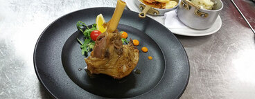Lamb Shank main course