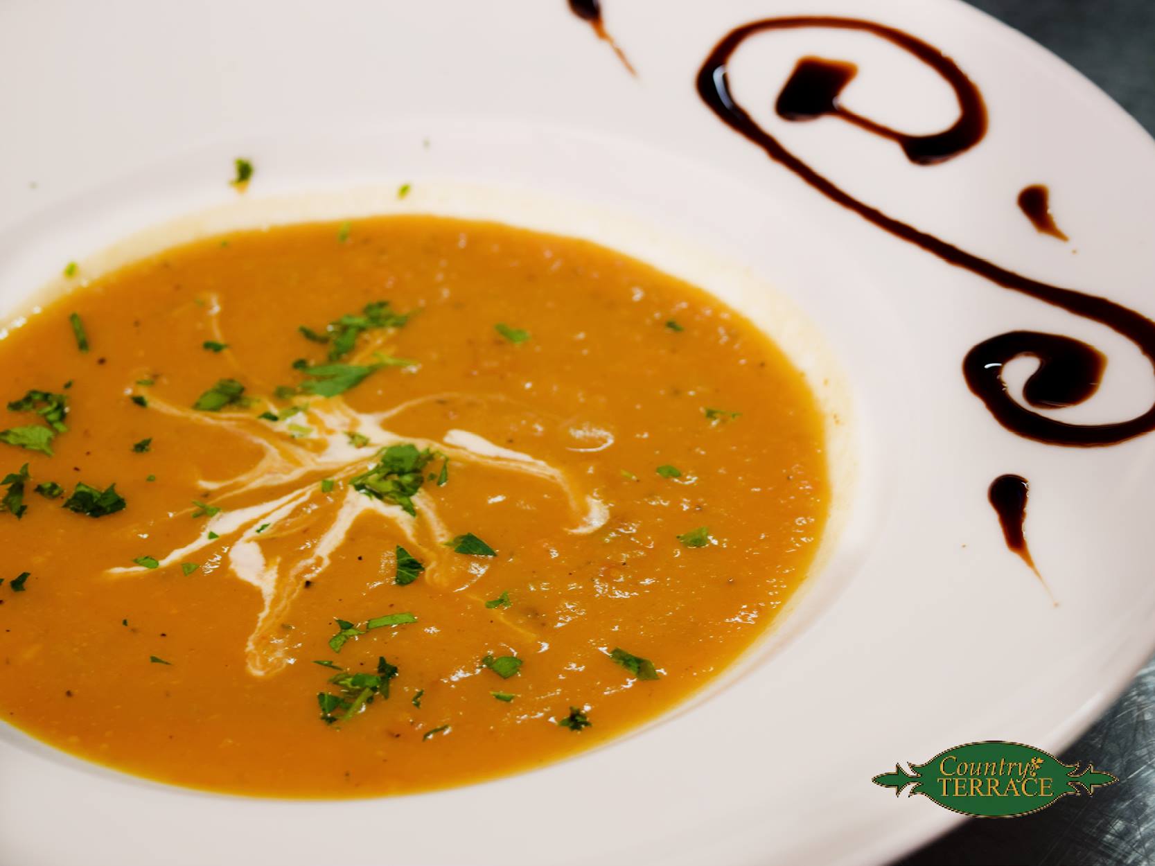 Soup Starter Plate