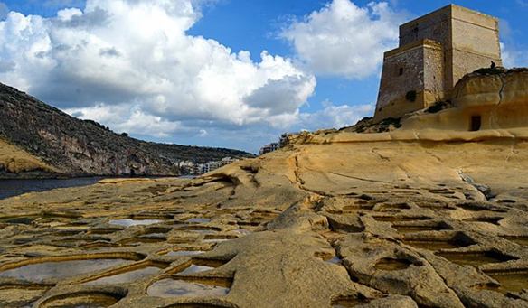 Gozo salt pans, 'salini'